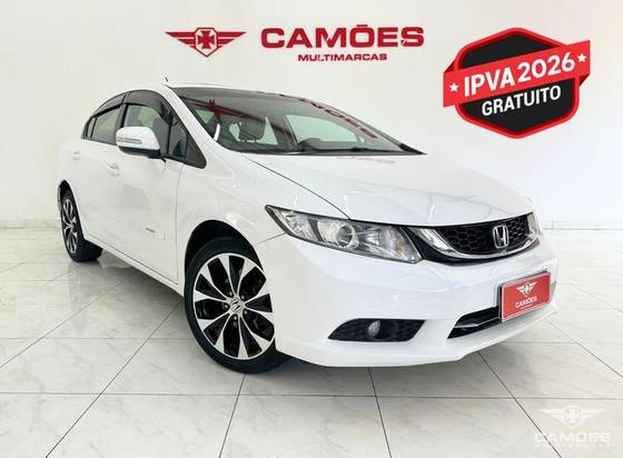 HONDA CIVIC 2.0 LXR 16V FLEX 4P AUTOMÁTICO HONDA CIVIC 2.0 LXR 16V FLEX 4P AUTOMÁTICO